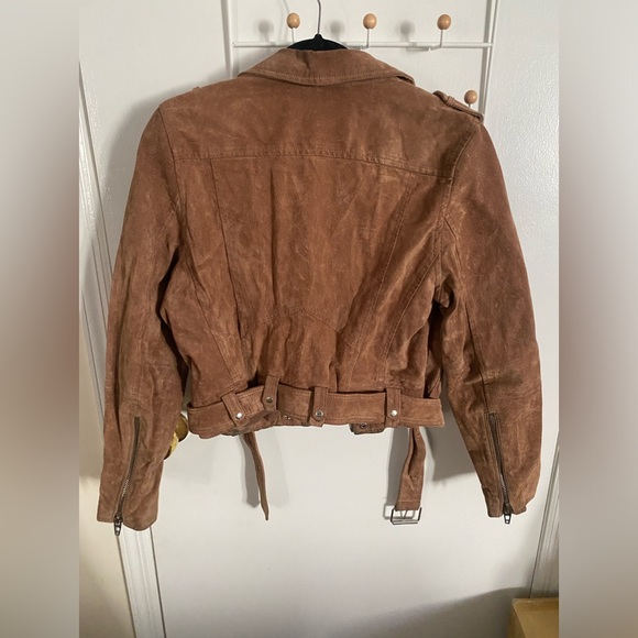 Blank NYC Genuine Suede Moto Jacket - Picture 4 of 8